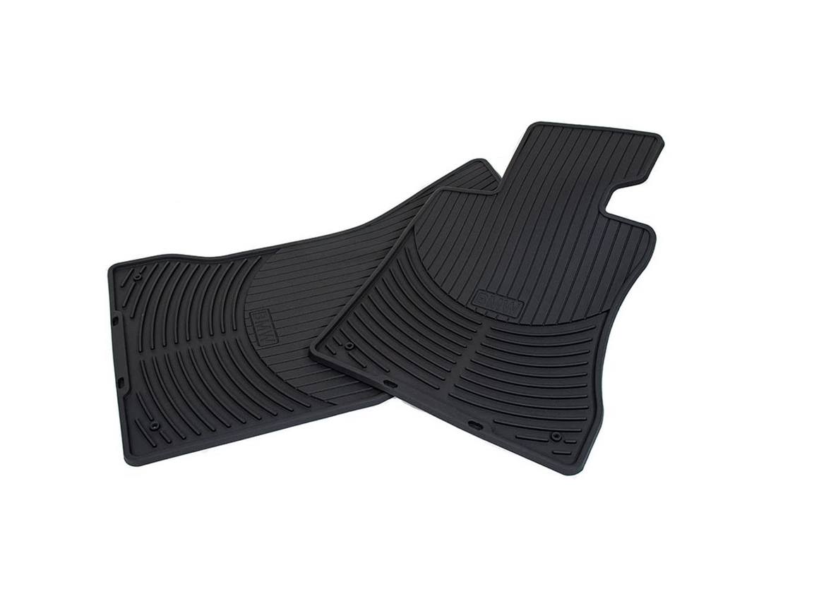 BMW Floor Mat Set - Front (All-Weather) (Black) 82550151186